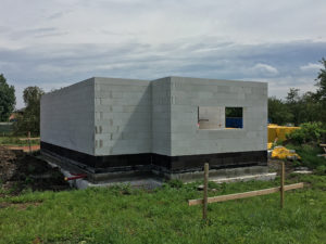 Dům v energeticky pasivním standardu z masivní zděné konstrukce