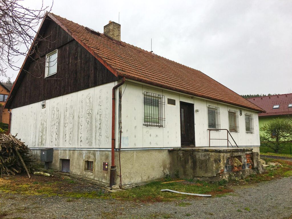 Exteriér - původní stav